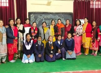 बीआरसी खिर्सू द्वारा जीजीआईसी श्रीनगर में की विभिन्न प्रतियोगिताओं का आयोजन