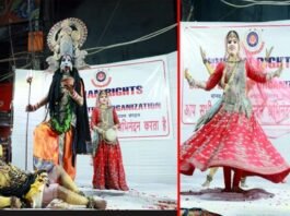 दिल्ली में झांकी, मध्यप्रदेश में शिव पार्वती की बारात, तो नोएडा में भंडारा, मानव अधिकार है हमारा Human-Rights-and-Crime-Control