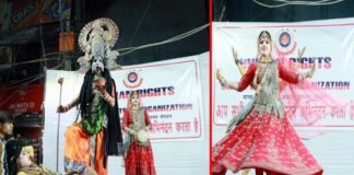 दिल्ली में झांकी, मध्यप्रदेश में शिव पार्वती की बारात, तो नोएडा में भंडारा, मानव अधिकार है हमारा Human-Rights-and-Crime-Control