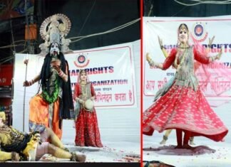 दिल्ली में झांकी, मध्यप्रदेश में शिव पार्वती की बारात, तो नोएडा में भंडारा, मानव अधिकार है हमारा Human-Rights-and-Crime-Control