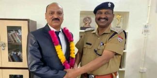 सब इंस्पेक्टर कपूर चन्द को सेवानिवृत्ति पर पौड़ी पुलिस द्वारा दी गई भावभीनी विदाई कपूर चन्द सेवानिवृत