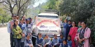 राजकीय कन्या पूर्व माध्यमिक विद्यालय पंचुर के विद्यार्थियों ने किया श्रीनगर डैम का शैक्षिक भ्रमण