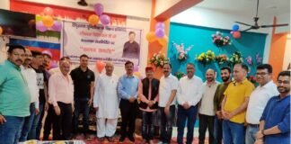 हिंदुस्तान यूनिलीवर कम्पनी प्रतिनिधि रविकान्त घिल्डियाल को सेवानिवृति पर उत्कृष्ट सेवाओं के लिए किया सम्मानित Ravikant Ghildial Hindustan Unilever Company
