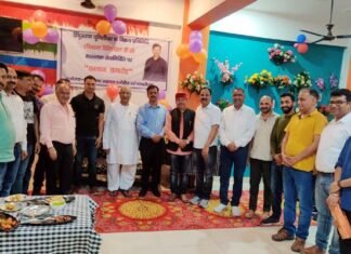 हिंदुस्तान यूनिलीवर कम्पनी प्रतिनिधि रविकान्त घिल्डियाल को सेवानिवृति पर उत्कृष्ट सेवाओं के लिए किया सम्मानित Ravikant Ghildial Hindustan Unilever Company