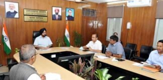 मुख्य सचिव ने मसूरी मॉल रोड की मरम्मत और सौंदर्यीकरण कार्य की समीक्षा की एस. एस. संधु