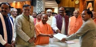 यूपी में सतीश महाना ने स्पीकर के लिए किया नामांकन, विपक्ष ने भी किया समर्थन, निर्विरोध चुना जाना तय Satish Mahana nominated for speaker in UP