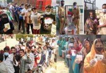 यूपी के छठे चरण चुनाव में शाम 5 बजे तक हुआ 53.31 प्रतिशत मतदान up-voting