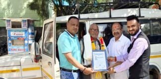 गढ़वाल क्षेत्र में पशुबलि प्रथा रोकने की मुहिम चलाने वाले पशुप्रेमी गबर सिंह राणा को लॉयन्स इंटरनेशनल क्लब ने किया सम्मानित animal lover Gabar Singh Rana