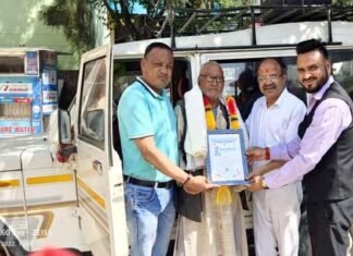 गढ़वाल क्षेत्र में पशुबलि प्रथा रोकने की मुहिम चलाने वाले पशुप्रेमी गबर सिंह राणा को लॉयन्स इंटरनेशनल क्लब ने किया सम्मानित animal lover Gabar Singh Rana