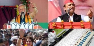 7 मार्च को वोटिंग : यूपी चुनाव के सातवें चरण का प्रचार खत्म, सियासी पार्टियों ने झोंकी पूरी ताकत campaigning-for-7th-phase