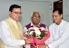 सीएम पुष्कर सिंह धामी ने मुख्यमंत्री आवास में आयोजित भाजपा विधानमंडल दल की बैठक में किया प्रतिभाग cm-dhami
