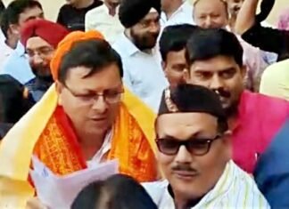 भारतीय पर्वतीय महासभा ने लखनऊ में सीएम पुष्कर सिंह धामी का किया भव्य स्वागत cm-dhami-in-lucknow