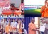 स्टेडियम तैयार : यूपी में आज से फिर योगीराज, शपथ समारोह के साथ शक्ति प्रदर्शन भी करेगी भाजपा cm yogi oath ceremony