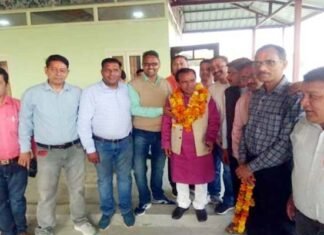श्रीनगर विधानसभा के नवनिर्वाचित विधायक डॉ. धन सिंह रावत से मिले राजकीय शिक्षक संघ के पदाधिकारी