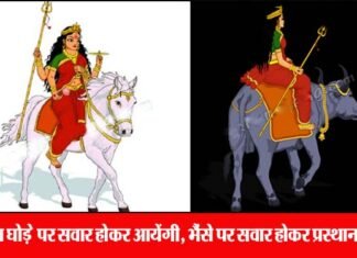 तबाही का संकेत दे रही हैं चैत्र नवरात्रि में मां दुर्गा के आगमन-प्रस्थान की सवारी! जानिए वजह durga-departure-on-buffeloalo