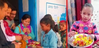 लोकपर्व फुलदेई : अटल उत्कृष्ट राइका डांगचौरा में हर्षोल्लास से मनाया गया लोकपर्व फुलदेई