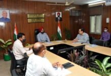 देहरादून: मुख्य सचिव डॉ. एस.एस.सन्धु की अध्यक्षता में उत्तराखण्ड राज्य स्तरीय वनाग्नि संकट प्रबन्धन सैल की बैठक की गयी आयोजित मुख्य सचिव डॉ. एस.एस.सन्धु