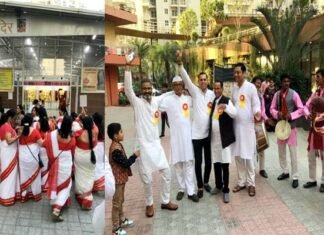 ग्रेनो वेस्ट की पाल्म ओलंपिया सोसायटी में धूमधाम से मनाया गया होली मिलन समारोह