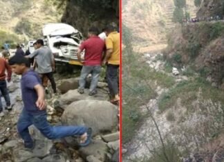 उत्तराखंड में दर्दनाक हादसा: होली खेलकर लौट रहे युवकों का वाहन खाई में गिरा, 4 की मौत, 10 घायल