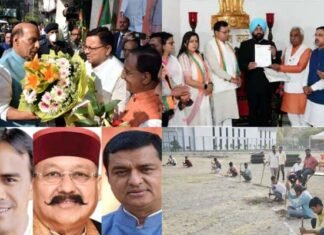 सजने लगा परेड ग्राउंड : धामी की दोबारा ताजपोशी की तैयारी शुरू, फिर तीन चेहरे सीएम की रेस में ही सिमट गए pushkar-dhami-cm-uttarakhand