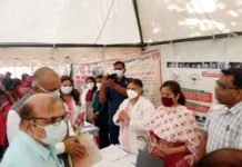 दनकौर में लगा तीसरा स्वास्थ्य मेला, बड़ी संख्या में पहुंचे लोग, योजनाओं के बारे में ली जानकारी स्वास्थ्य मेला