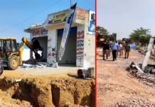 अवैध कॉलोनियों पर फिर चला यमुना प्राधिकरण का बुलडोजर, 100 करोड़ से ज्यादा की जमीन कराई मुक्त Bulldozers run on illegal colonies in Jhajhar