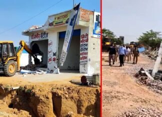 अवैध कॉलोनियों पर फिर चला यमुना प्राधिकरण का बुलडोजर, 100 करोड़ से ज्यादा की जमीन कराई मुक्त Bulldozers run on illegal colonies in Jhajhar