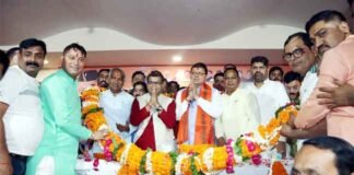 मुख्यमंत्री पुष्कर सिंह धामी ने उधम सिंह नगर में आयोजित स्वागत एवं अभिनंदन कार्यक्रम में किया प्रतिभाग अभिनंदन कार्यक्रम