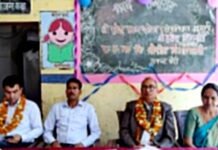 शिक्षक सुरेंद्र बडोला की सेवानिवृत्ति पर विद्यालय परिवार एवं अभिभावकों ने दी भावभीनी विदाई