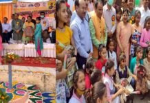 जीजीआईसी श्रीनगर में धूमधाम से मनाया गया प्रवेशोत्सव, शिक्षा मंत्री डा. धन सिंह रावत ने नव प्रवेशी छात्र छात्राओं किया सम्मानित