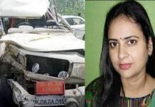 लक्सर एसडीएम की गाड़ी को ट्रक ने मारी टक्कर, SDM घायल, चालक की मौत