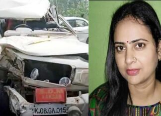लक्सर एसडीएम की गाड़ी को ट्रक ने मारी टक्कर, SDM घायल, चालक की मौत