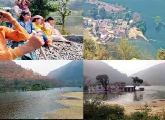 भावुक लम्हा : उत्तराखंड का लोहारी गांव जल में समाया, सुनहरी यादों को डूबता देख लोगों की आंखें भर आईं लोहारी गांव जल में समाया