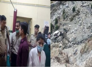 पौड़ी गढ़वाल : बारातियों को लेकर लौट रहा मैक्स वाहन खाई में गिरा, 6 लोगों की मौके मौत Max accident in Paithani, Pauri Garhwal