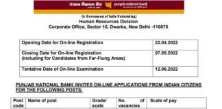 PNB SO Recruitment 2022: पंजाब नेशनल बैंक में 145 पदों पर भर्ती कल से PNB SO Recruitment