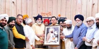 सीएम धामी ने सिक्खों के नौवें गुरु तेग बहादुर साहेब जी के 400 वें प्रकाश पर्व के अवसर पर प्रदेश वासियों को दी बधाई गुरु तेग बहादुर