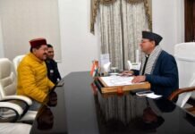 कांग्रेस विधायक हरीश धामी के बाद अब गढ़वाल से इस विधायक ने की सीएम पुष्कर धामी के लिए सीट छोड़ने की पेशकश bharat chaudhari mla rudraprayag