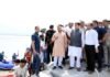 सीएम धामी ने टनकपुर स्थित शारदा घाट में नदी से हो रहे कटाव एवं उसके बचाओ हेतु हो रहे कार्यों का किया स्थलिय निरीक्षण cm-dhami-in-tanakpur