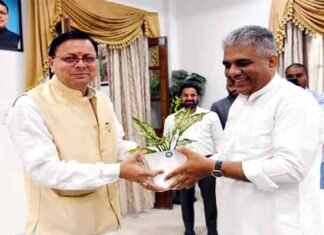 देवभूमि उत्तराखंड को वन एवं पर्यावरण के क्षेत्र में केन्द्र सरकार की ओर से हर संभव मदद : भूपेन्द्र यादव सीएम धामी और भूपेन्द्र यादव