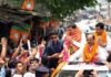 सीएम धामी ने चंपावत विधानसभा क्षेत्र में आयोजित रोड शो और जनसभा में किया प्रतिभाग सीएम धामी रोड शो
