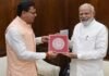 सीएम धामी ने पीएम नरेंद्र मोदी से नई दिल्ली में की शिष्टाचार भेंट, इन योजनाओं के लिए मांगे हजारों करोड़ के पैकेज cm-dhami-with-PM-modi
