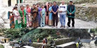 स्वच्छता अभियान चलाकर प्राकृतिक जल स्रोतों को दी संजीवनी