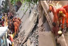 दुखद हादसा: दिल्ली के इस इलाके में भरभराकर गिरी तीन मंजिला इमारत, मलबे में दबे मजदूरों में से 2 की मौत delhi-Satya Niketan-building-collapse