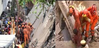 दुखद हादसा: दिल्ली के इस इलाके में भरभराकर गिरी तीन मंजिला इमारत, मलबे में दबे मजदूरों में से 2 की मौत delhi-Satya Niketan-building-collapse