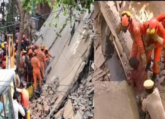 दुखद हादसा: दिल्ली के इस इलाके में भरभराकर गिरी तीन मंजिला इमारत, मलबे में दबे मजदूरों में से 2 की मौत delhi-Satya Niketan-building-collapse