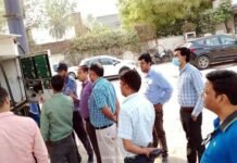 आपूर्ति व बाट माप विभाग के द्वारा संयुक्त रूप से पेट्रोल/डीजल पंप की जांच, 10 हजार का जुर्माना पेट्रोल/डीजल पंप