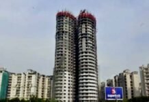 नोएडा के सुपरटेक ट्विन टावर ढहाने से पहले आज होने जा रहा है टेस्ट ब्लास्ट, एपेक्स टावर के उड़ाए जाएंगे 5 पिलर, आम लोगों के लिए एडवाइजरी जारी की supertech-twin-tower-blast