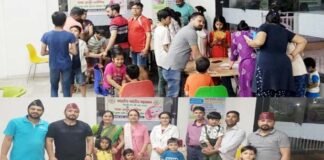 भारतीय पर्वतीय महासभा की दिल्ली एनसीआर इकाई ने रामनवमी के दिन कराया निशुल्क स्वर्ण प्राशन कार्यक्रम