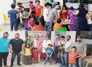 भारतीय पर्वतीय महासभा की दिल्ली एनसीआर इकाई ने रामनवमी के दिन कराया निशुल्क स्वर्ण प्राशन कार्यक्रम