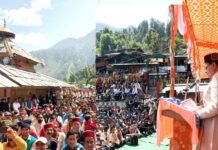 मुख्यमंत्री ने उत्तरकाशी के जखोल में किया बिशु मेले का उद्धघाटन vishu-mela-uttarkashi